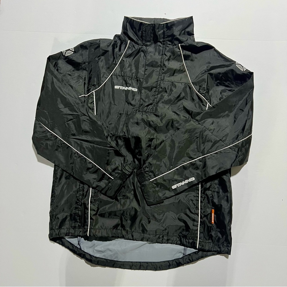 Stanno Half Zip Pullover Windbreaker Black 14-15
